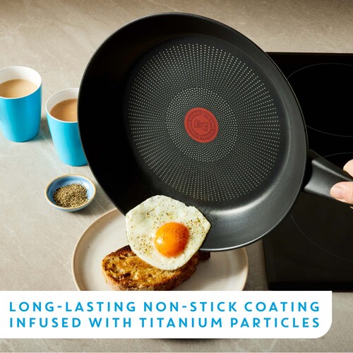 Jamie Oliver Everyday Kitchen Stainless Steel set 7 pcs. (FP 28 cm, Stewpots 16/20/24 cm w. 3 lids)