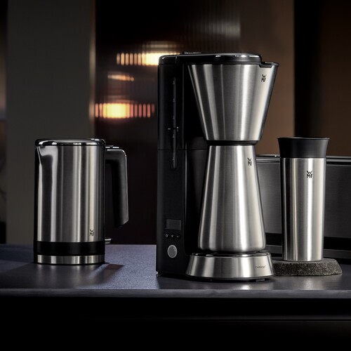 KitchenMinis kaffebryggare  med termoskanna 1-5 koppar, stål 