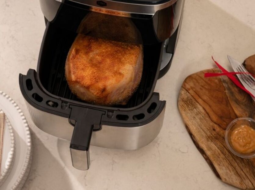Griljerad julskinka i air fryer