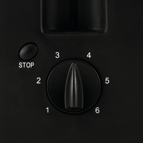 Design inox Brödrost 4 Brödskivor Rostfritt Stål 