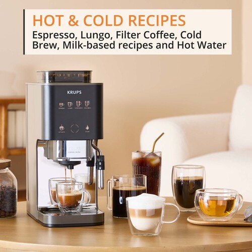 Coffee Crush Experience Chrome, Kaffemaskin