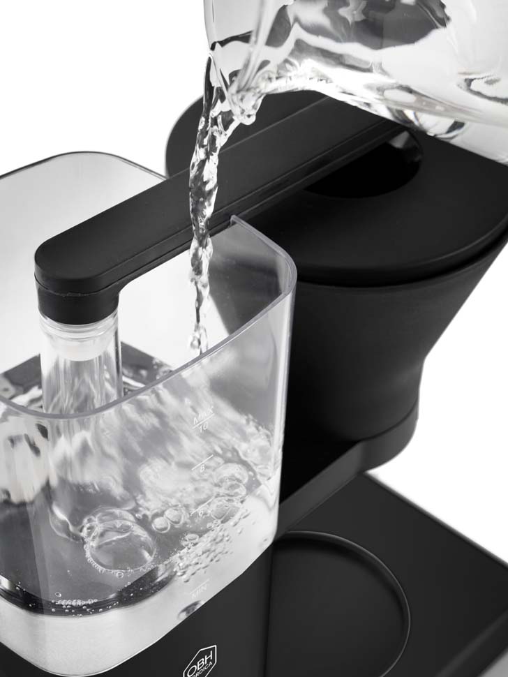 1,25 liter behållare med vattennivåmarkeringar