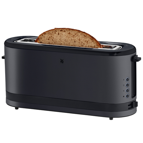 KitchenMinis brödrost med långt fack , svart 