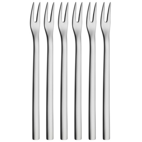 Nuova  tapas/påläggsgaffel set- 6 st (12,5 cm) Rostfritt stål  