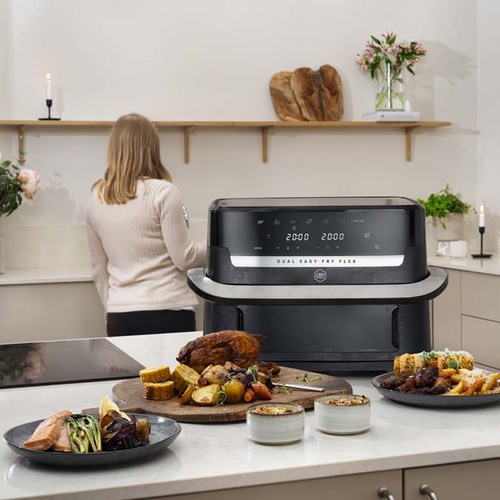 Flex Dual Easy Fry 9L Svart – Air fryer