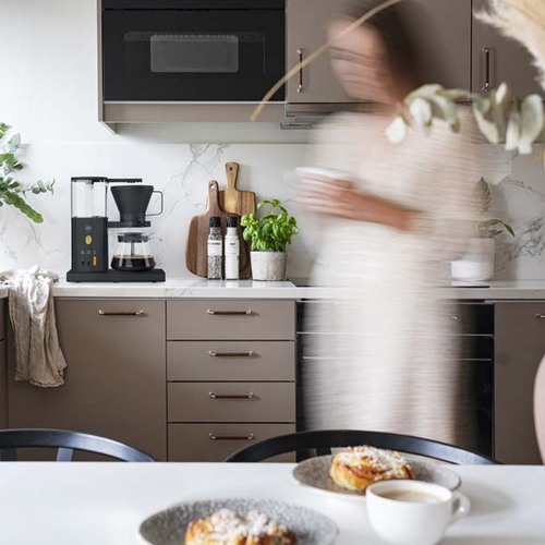 Blooming Aroma kaffebryggare svart 