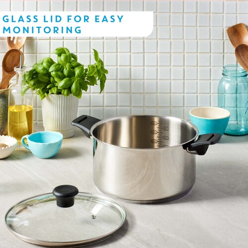 Jamie Oliver Everyday Kitchen SS Stewpot 24 cm / 5,4 l. w. lid