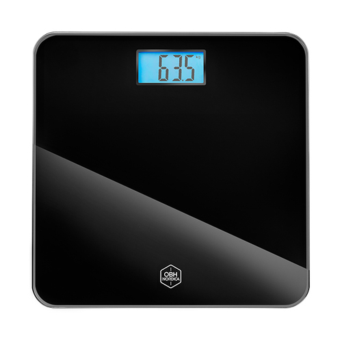 Classic Light Personvåg Svart Stor LCD Display 