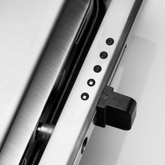 Compact Grill and Panini Maker Bordsgrill Silver 