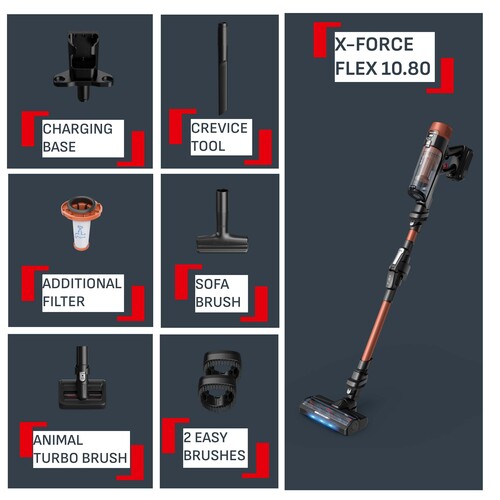 X-Force 10.80 Animal Skaftdammsugare