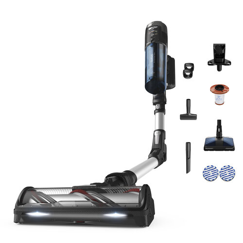 X-Force 13.60 Flex Aqua, Skaftdammsugare med Aerospin munstycke