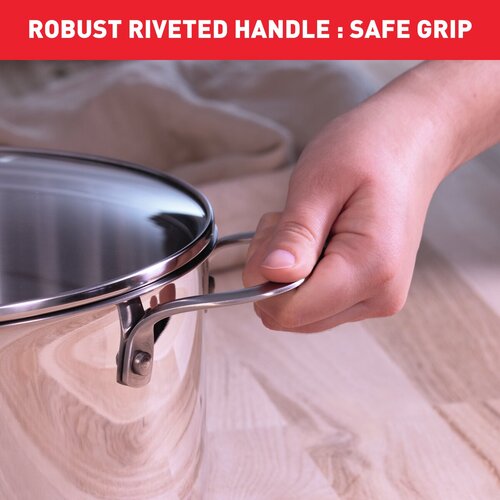 Recycle Gryta 20 cm / 3 l med lock Rostfritt stål 