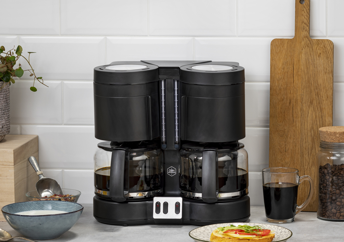 Olika kaffebryggarmodeller hos OBH Nordica