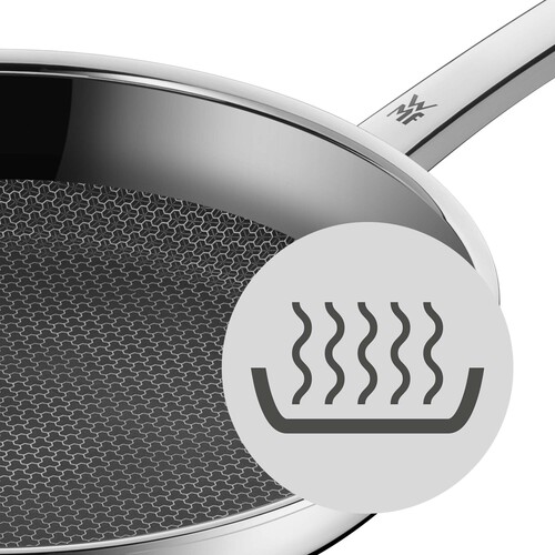 Profi Resist stekpanna hög 28 cm, Hybridbeläggning Non-Stick/ Stål 