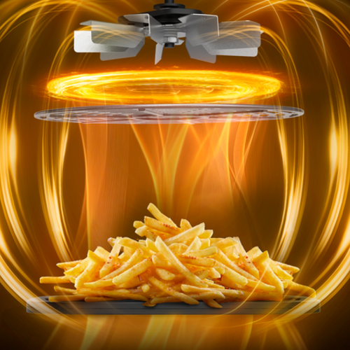 XXL Dual Easy Fry 11 L Svart - Air fryer
