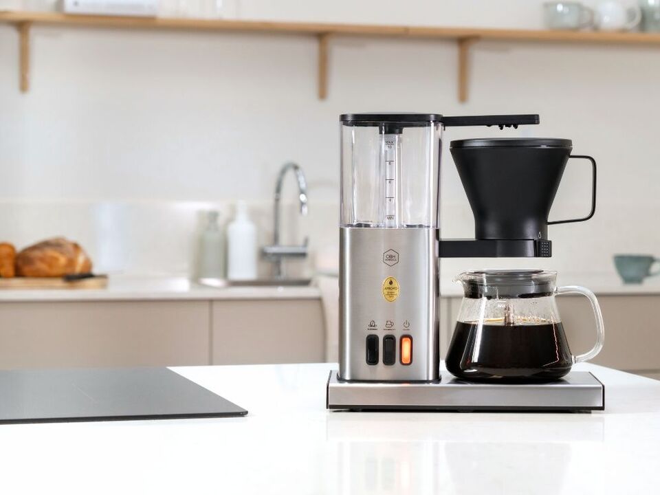 Blooming Aroma Kaffebryggare Silver, 1,25 L