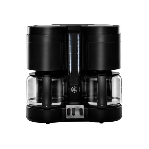 Duo Tech 2 Kaffebryggare i 1 Svart 20 koppar 