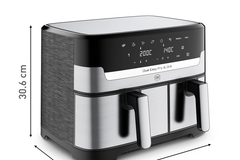 Hur stor air fryer behöver man?