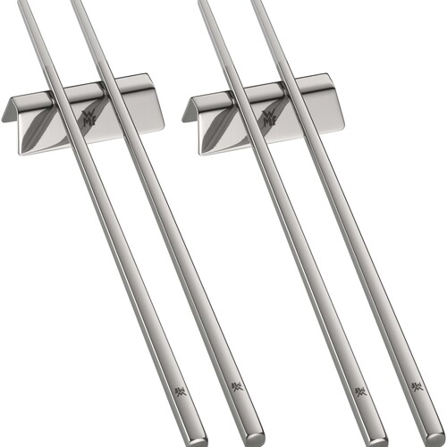 Nuova chopsticks, ätpinnar- 4 delar, Rostfritt stål Cromargan® 