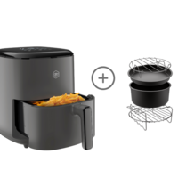 OBH NORDICA Easy Fry Max 5 L- Digital Touch panel - Air Fryer AG245BS0