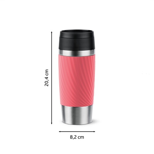 Travel Mug Twist Termomugg 0,36 l Röd 
