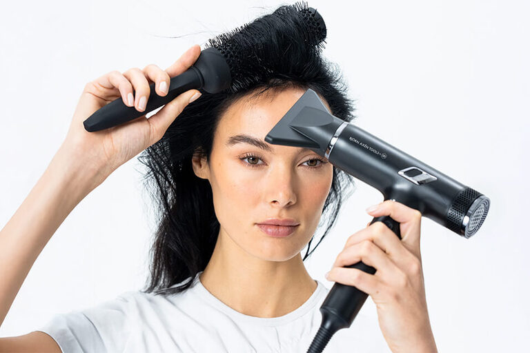 Vilken hårfön använder frisörer? 