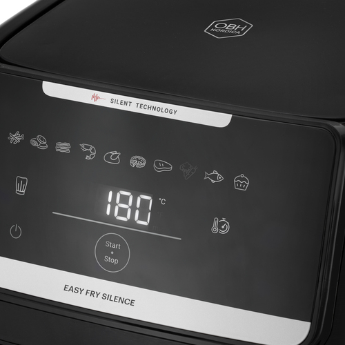 Easy Fry Silence Vision 7L Svart – Air Fryer
