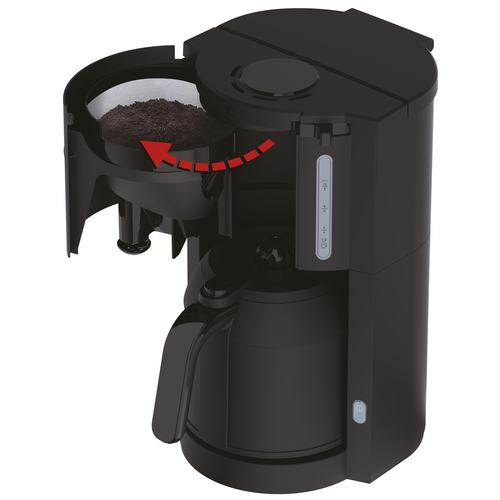 Pro Aroma kaffebryggare med termoskanna, svart