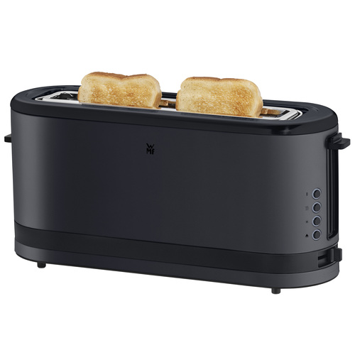 KitchenMinis brödrost med långt fack , svart 