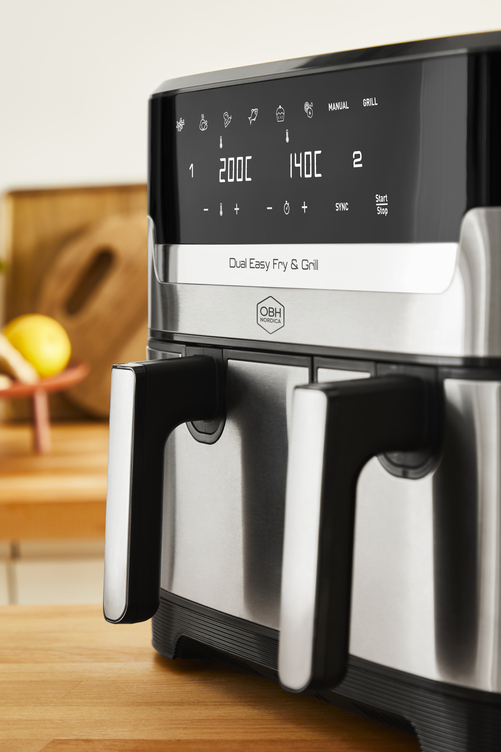Vilken olja använder man i en air fryer?