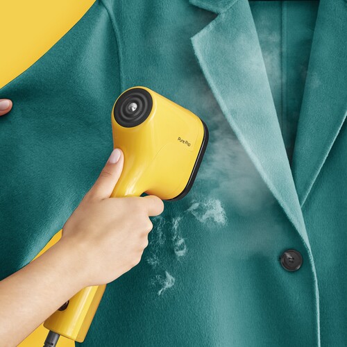 Pure Pop Steamer för kläder Gul