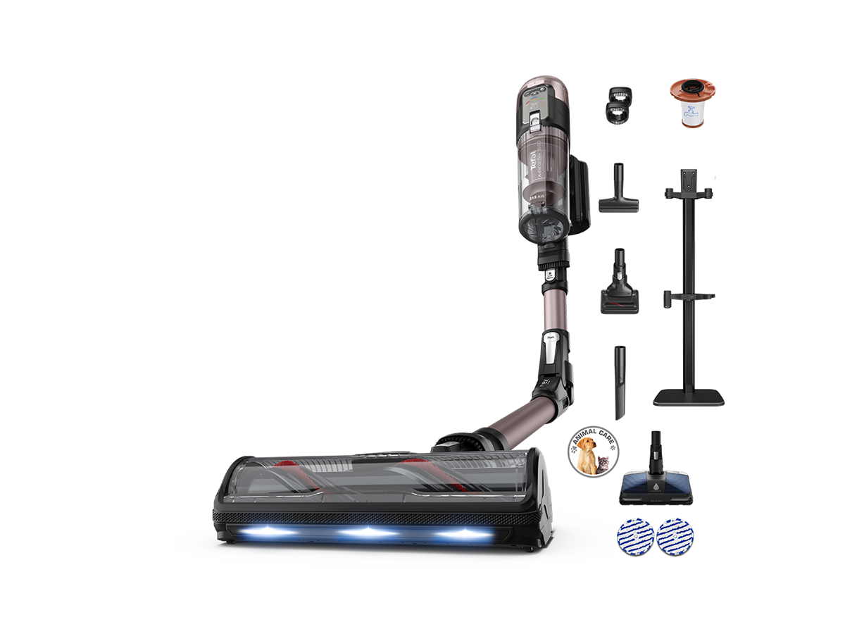 X-Force 16.60 Flex Animal Aqua - Skaftdammsugare med Aerospin munstycke