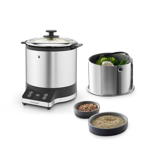 KitchenMinis riskokare m. Non-Stick, varmhållning & timer 