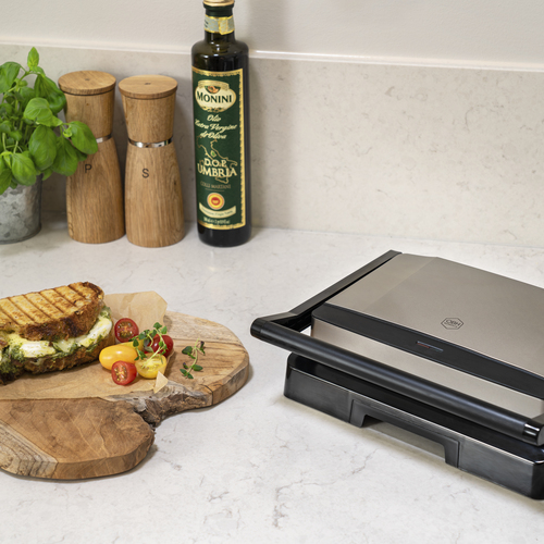 Bronze Smörgåsgrill Toastjärn Panini Non-stickbelagd  