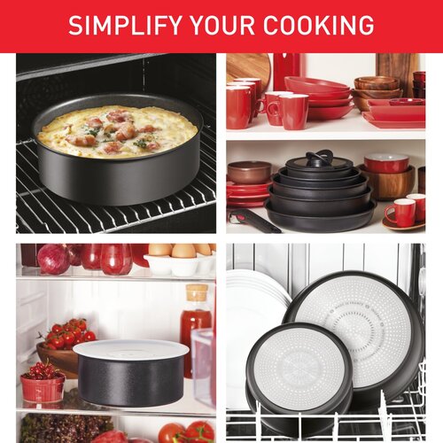 Ingenio Daily chef Stekpanneset 3 delar Svart 