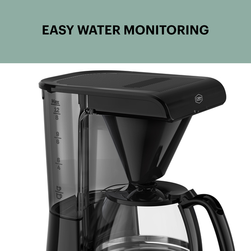 Monaco coffee maker Black 1,1 L 1000W