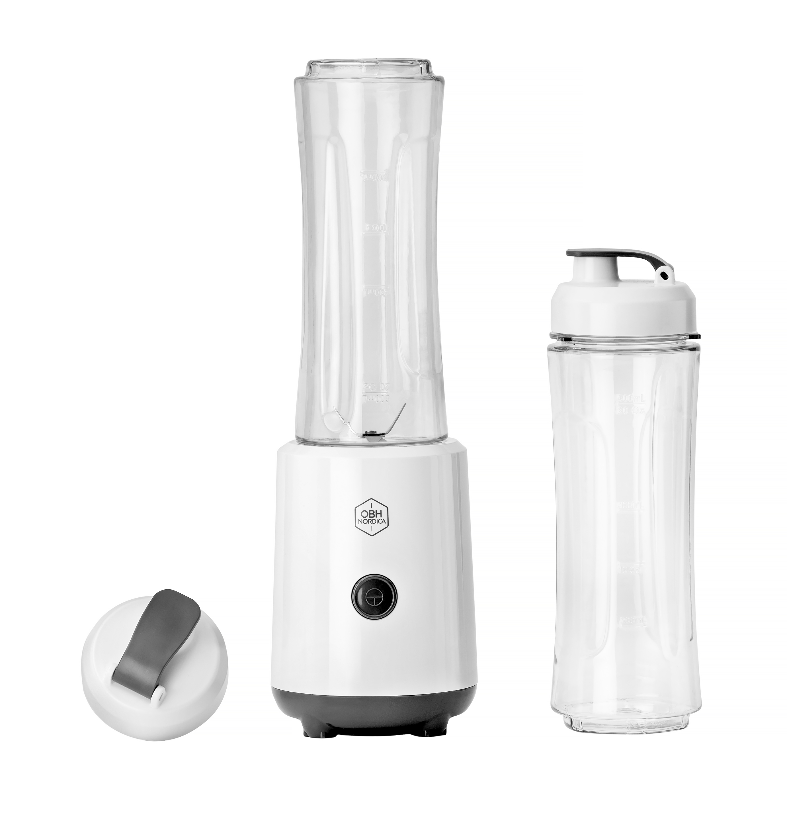 OBH NORDICA Twister Go To-Go Blender Vit Lättanvänd Liten 7740