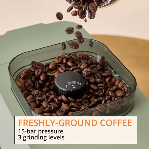 Coffee Crush Lichen, Kaffemaskin