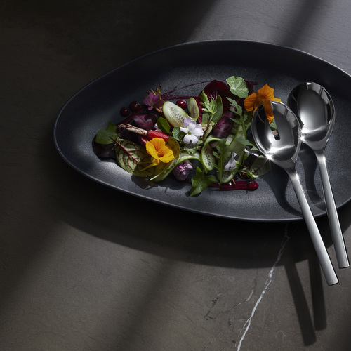 Nuova  salladsbestick 25 cm- 2 delar, Rostfritt stål