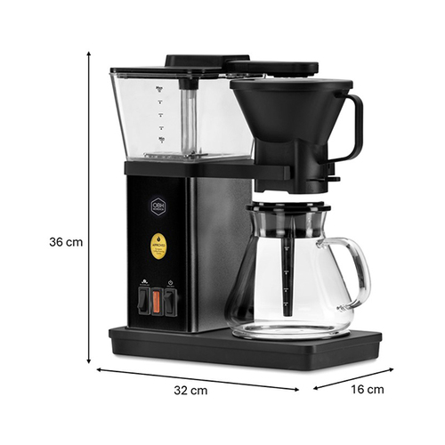 Blooming Kaffebryggare Mattsvart 10 koppar 