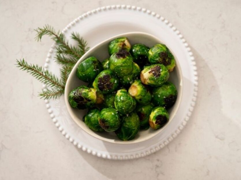 Rostad brysselkål i air fryer