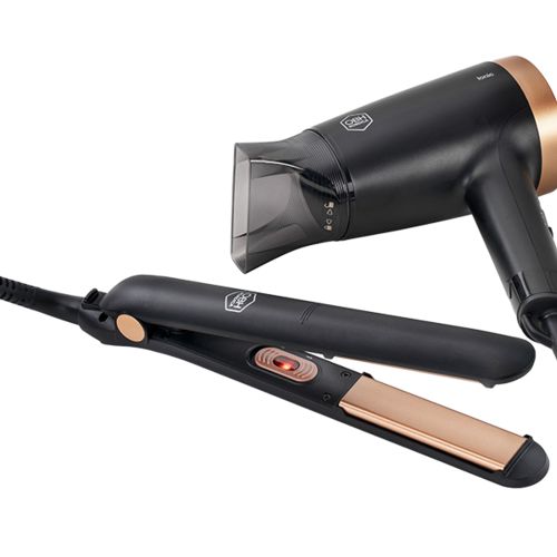 Glam & Shine styling kit - Hårfön och plattång