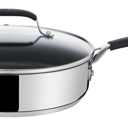 JO Quick & Easy SS Sautepan 25 cm / 3,2 l. w. Lid