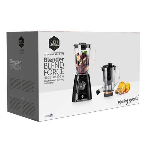 Blendforce with Juice Jar Blender Råsaftcentrifug 