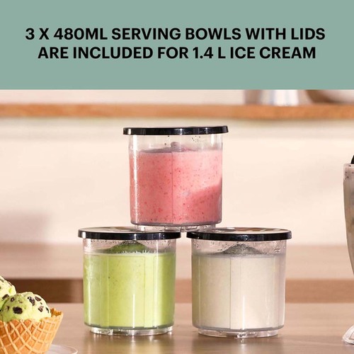 Dolci Gelato, 9 in 1 Glassmaskin 