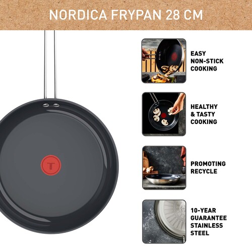 Nordica SS Ceramic Stekpanna 28 cm