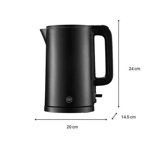 Thermo Protect vattenkokare svart 1,5L