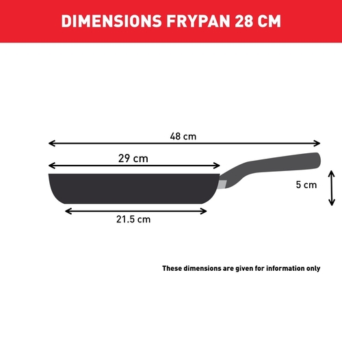 Intuition Techdome Stekpanna 28cm