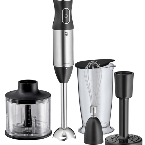 Kult X stavmixer, Set med 4 tillbehör 600 W, svart/rostfritt stål 