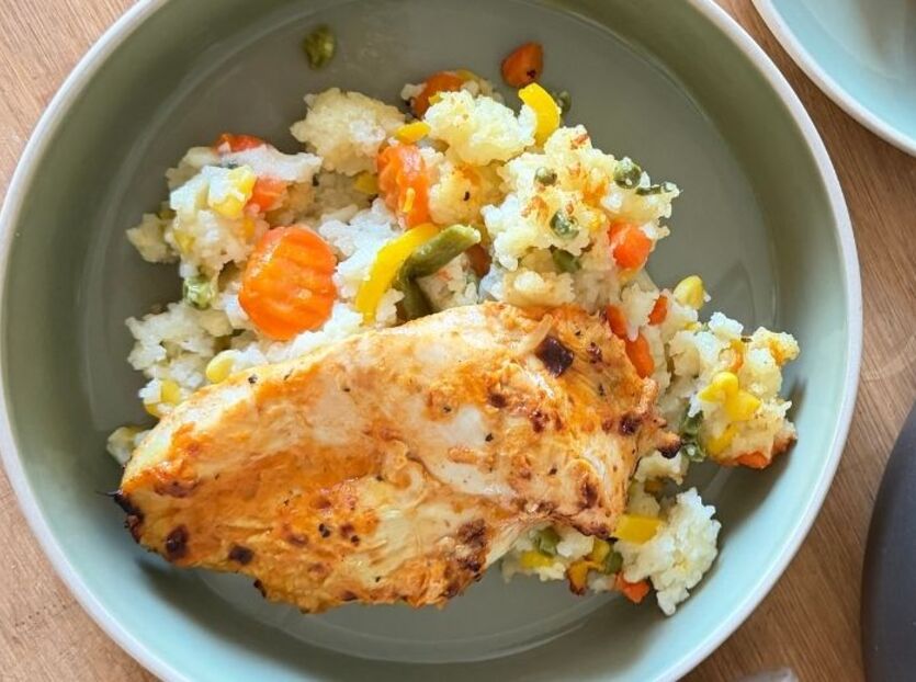 One pot chicken rice